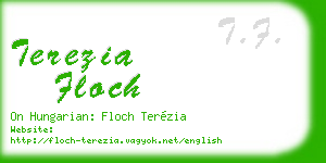 terezia floch business card